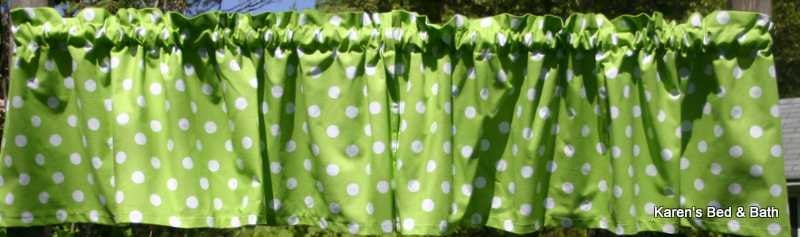 Lime Green with White 7/8 Inch Big Polka Dots 100% Cotton Fabric BTY By the Yard or Half Yard Quilting Apparel - free USA ship