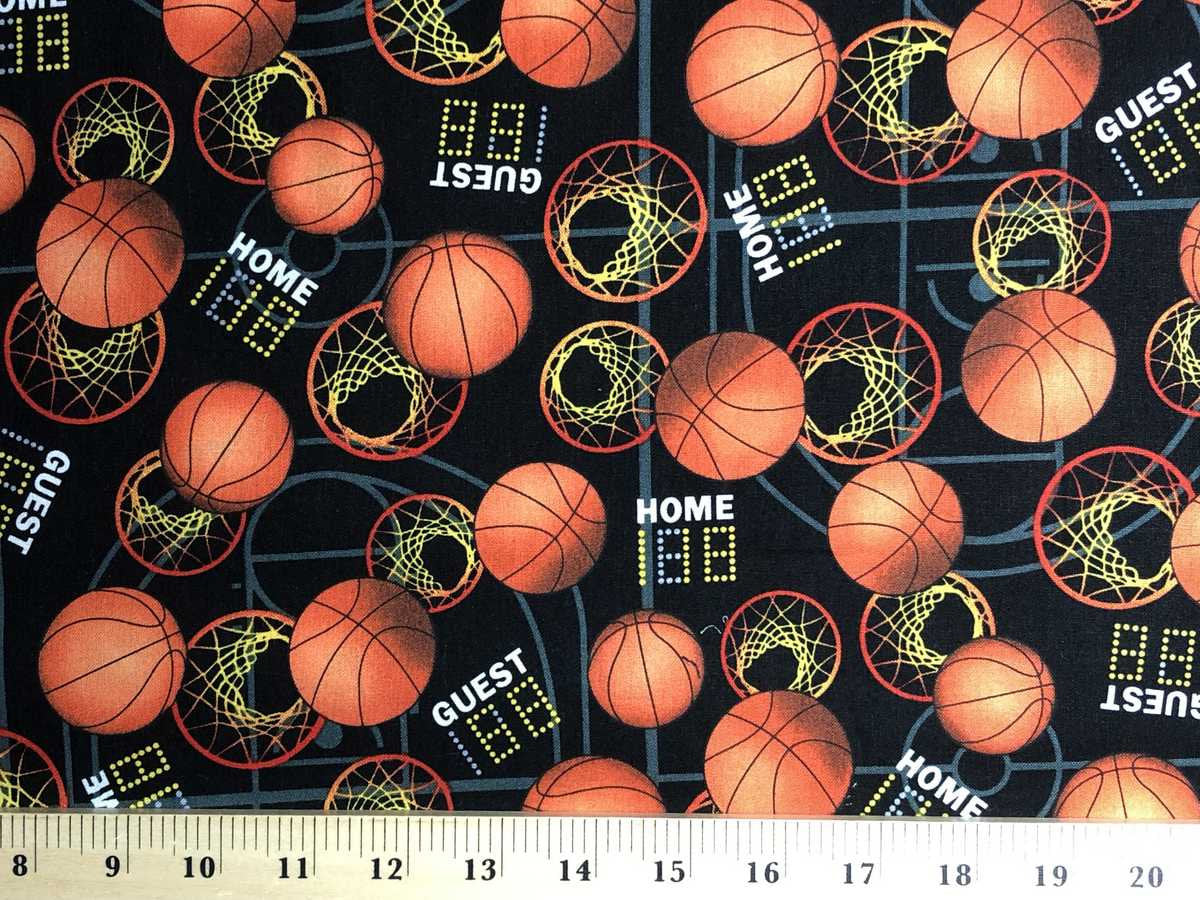 Curtain Basketball Valance Basketball Game Score Board Hoops Boy Sports Bedroom Nursery Window Curtain Valance