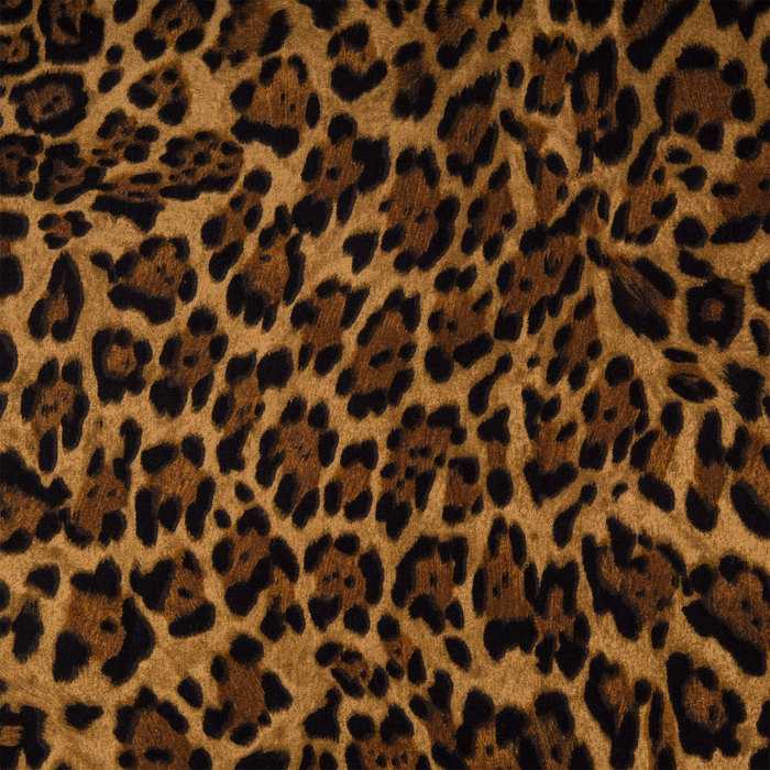 Cheetah Jaguar Big Cat Animal Skin Print Safari Wildlife Jungle Brown Handcrafted Curtain Valance